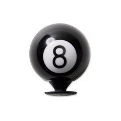 Jibbitz™ Bola 8 3D - Foto 1