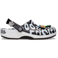 Sandália Crocs Classic Keith Haring Clog Black Unissex - Foto 1