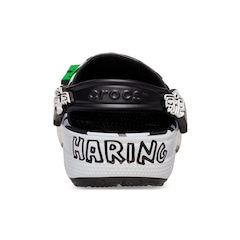 Sandália Crocs Classic Keith Haring Clog Black Unissex - Foto 7