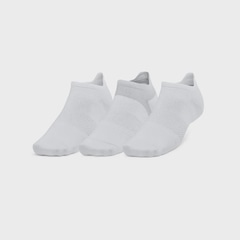 Kit Meias de Corrida Under Armour Run Cushion com 3 Pares - Adulto - Foto 1