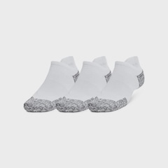 Kit Meias de Corrida Under Armour Run Cushion com 3 Pares - Adulto - Foto 4