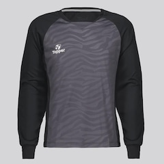 Camiseta de Goleiro Infantil Topper Ethnic Manga Longa - Foto 1