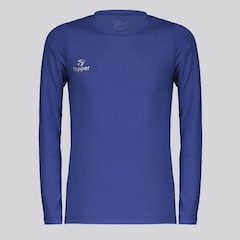 Camiseta Térmica Manga Longa Topper Classic Infantil - Foto 1