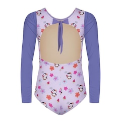 Maiô Selene Manga Longa Estampado Infantil - Foto 2