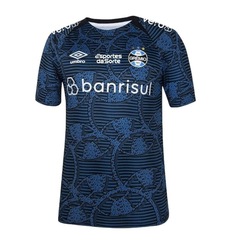 Camisa Grêmio Aquecimento 2024/25 Umbro Masculina - Foto 1