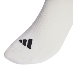 Kit Meia adidas 3 Stripes Essentials - 3 Pares - Foto 2