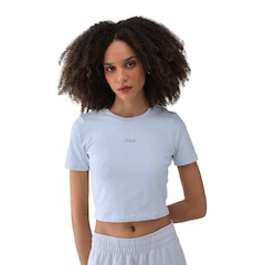 Camiseta Fila Cropped Essential Feminina - Foto 1