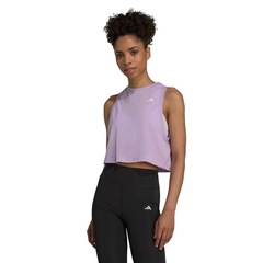 Camiseta Regata adidas Cropped Essentials Feminina - Foto 1
