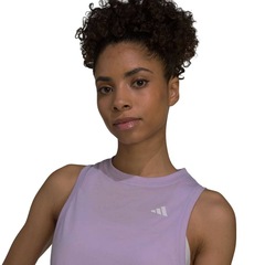 Camiseta Regata adidas Cropped Essentials Feminina - Foto 3