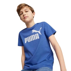 Camiseta Puma Essentials Logo Infantil - Foto 4