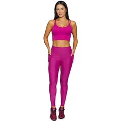 Calça Legging Run More Duplo Max Feminina - Foto 4