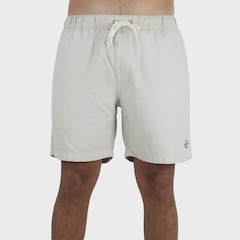 Bermuda Billabong Larry Layback Linen Khaki - Masculina - Foto 2