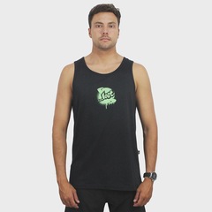 Camiseta Regata Lost Branding Stencil Masculina - Foto 3