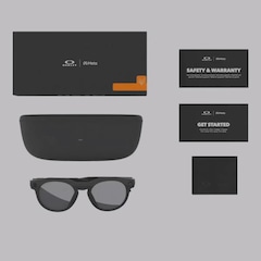 Óculos de Sol Oakley Meta HSTN Prizm Unissex - Foto 6