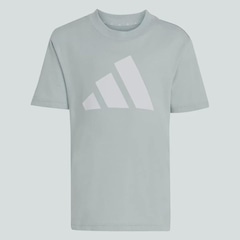 Conjunto adidas Big Logo T Set 160 Infantil - Foto 7
