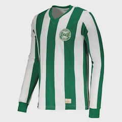 Camisa Do Coritiba Retrô 1985 Manga Longa Masculina - Foto 2