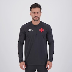Blusão Kappa Vasco Treino 2025 Comissão Masculino - Foto 1