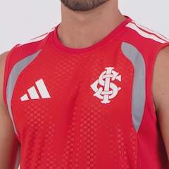 Camiseta Regata Internacional Treino 2026 adidas Masculina - Foto 5