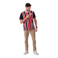 Camiseta São Paulo Oficial Braziline Change Masculina - Foto 4