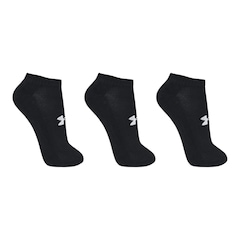 Meia Sapatilha Invisível Under Armour Core Cotton - Foto 5