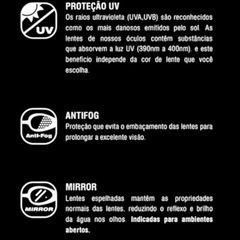 Óculos De Natação Speedo Focus Duo Vision UV Espelhado - Foto 4