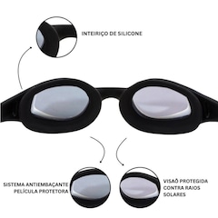 Óculos De Natação Espelhado Com UV Speedo Tempest Mirror - Foto 4