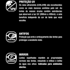 Óculos De Natação Espelhado Com UV Speedo Tempest Mirror - Foto 6