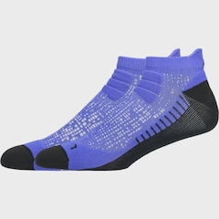 Meia Cano Curto ASICS Performance Run Sock Ankle Cobalt Burst Masculino - Foto 2