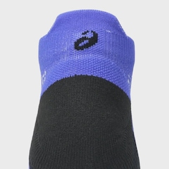 Meia Cano Curto ASICS Performance Run Sock Ankle Cobalt Burst Masculino - Foto 3