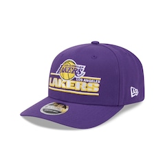 Boné New Era 9Seventy STRETCH SNAP Los Angeles Lakers NBA Masculino - Foto 1