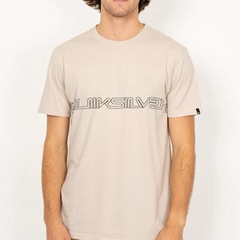 Camiseta Quiksilver Word Block Masculina - Foto 1