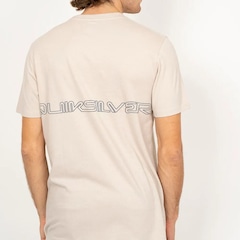 Camiseta Quiksilver Word Block Masculina - Foto 2