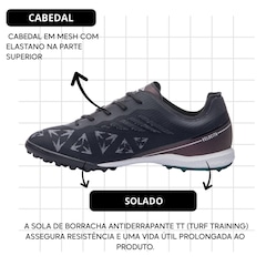Chuteira Society Adulto Umbro Velocita Decimo Premier - Foto 3