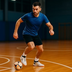 Kit Chuteira Futsal Adulto Penalty Evolution Club Y-1 e Meião - Foto 2