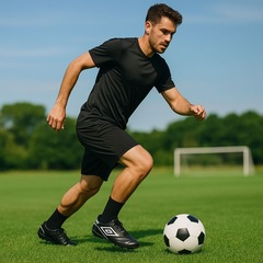 Kit Chuteira Society Adulto Umbro Manchester e Meião - Foto 3