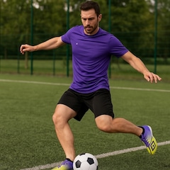 Kit Chuteira Society Umbro Velocita Premier + Meião - Adulto - Foto 2
