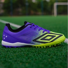 Kit Chuteira Society Umbro Velocita Premier + Meião - Adulto - Foto 7