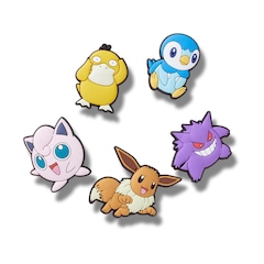 Kit Jibbitz Crocs Pokemon Pack com 5 Peças - Foto 2
