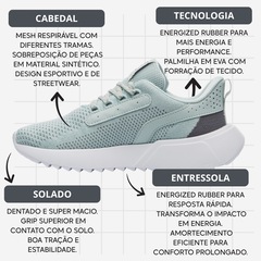 Kit Tênis Feminino Fila Freestyle Ii + Meia - Foto 4