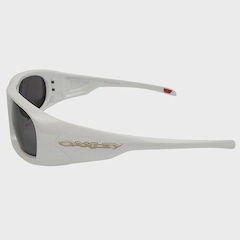 Óculos de Sol Oakley Belleville Pearl White Prizm Black - Masculino - Foto 4