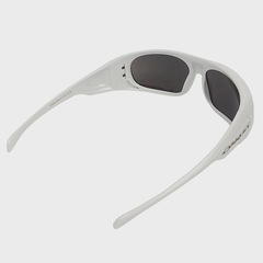 Óculos de Sol Oakley Belleville Pearl White Prizm Black - Masculino - Foto 5