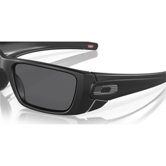 Óculos de Sol Oakley Fuel Cell Matte Black Grey Tonal Flag Adulto - Foto 5