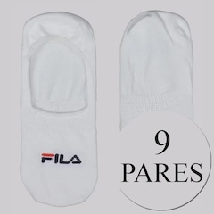 Kit Meia Fila 9 Pares Cano Invisível Unissex - Foto 1
