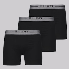 Kit de 3 Cuecas Boxer Lupo Anatomic Shape I Masculino - Foto 1