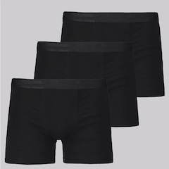 Kit de 3 Cuecas Boxer Lupo Elastic Soft Masculino - Foto 1