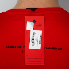 Camisa Do Flamengo Tetra Libertadores 2025 Campeão Da América Braziline - Masculino - Foto 5