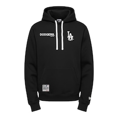 Blusão Moletom Canguru New Era All Core Los Angeles Dodgers Masculino - Foto 1