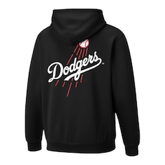 Blusão Moletom Canguru New Era All Core Los Angeles Dodgers Masculino - Foto 2