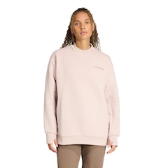 Blusão de Moletom Crewneck Terrex Xploric Adidas Feminino - Foto 1