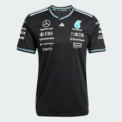 Camiseta Adidas Piloto Mercedes-AMG Petronas Formula One Time Masculina - Foto 2